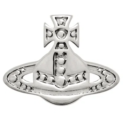 Vivienne Westwood Man. Marinetta Single Stud Earring In Metallic