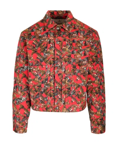 Vivienne Westwood Marlene Crazy Orb Jacket In Multicolor