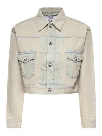Vivienne Westwood Cropped Structured Jacket With Vintage-inspired Details In Multi