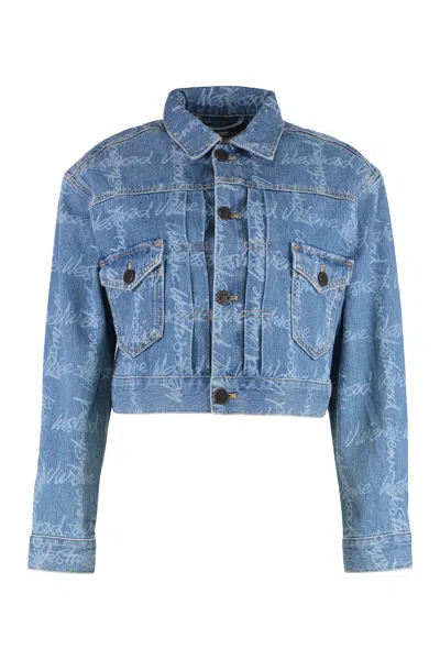 VIVIENNE WESTWOOD MARLENE DENIM JACKET