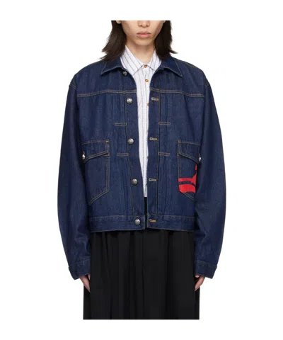 Vivienne Westwood Marlene Denim Jacket In Blue