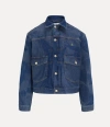 Vivienne Westwood Marlene Jacket Reflect Spray Denim Blue Xl Men In Blue