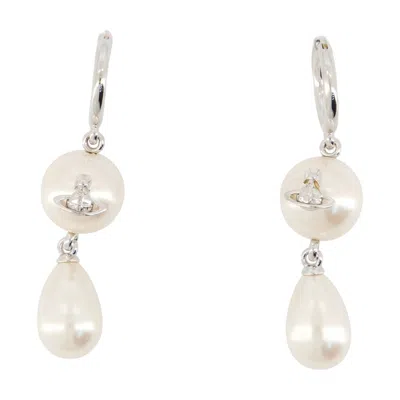 Vivienne Westwood Martha Earrings In Metallic