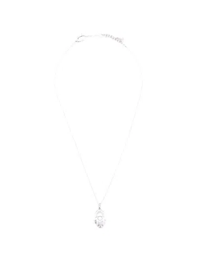 Vivienne Westwood Marzio Orb-motif Necklace In Silver