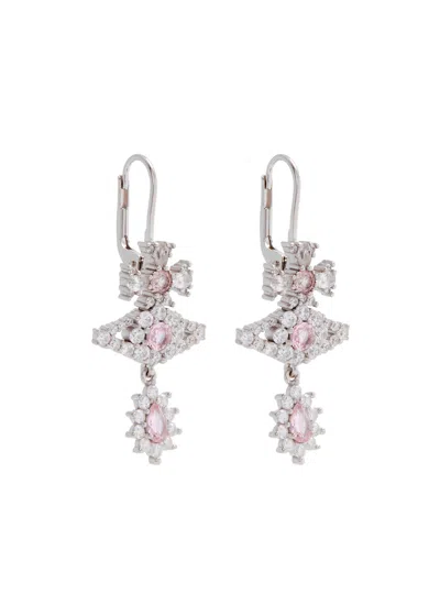 Vivienne Westwood Masha Orb-embellished Drop Earrings In Metallic