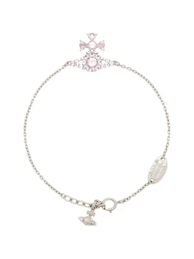 Vivienne Westwood Masha Pink Orb Bracelet
