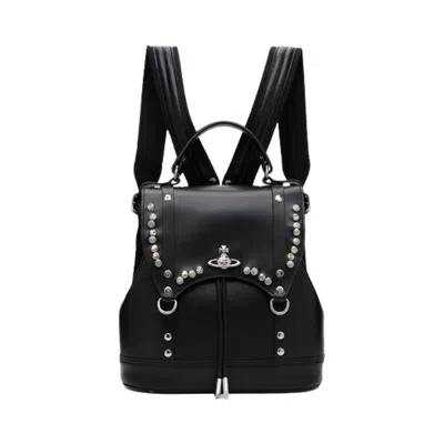 Pre-owned Vivienne Westwood Max Small Backpack 'black' | Women's Size Onesize
