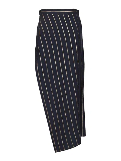 Vivienne Westwood Maxi Skirt In Blue