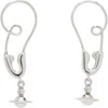 Vivienne Westwood Maxima Earrings In Silver