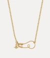 Vivienne Westwood Maxima Pendant Necklace Gold Swarovski Crystals Women In Gold