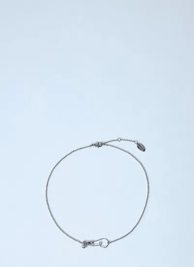 Vivienne Westwood Maxima Pendant Necklace In Silver