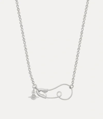 Vivienne Westwood Maxima Pendant Necklace Silver Women