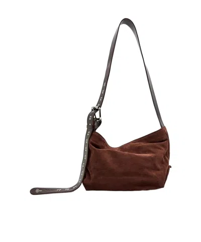 Vivienne Westwood Maxime Small Crossbody In Brown