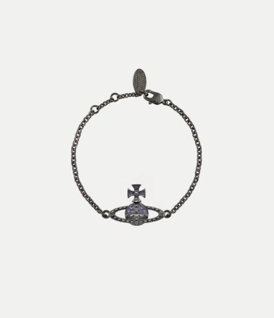 Vivienne Westwood Mayfair Bas Relief Bracelet In Metallic