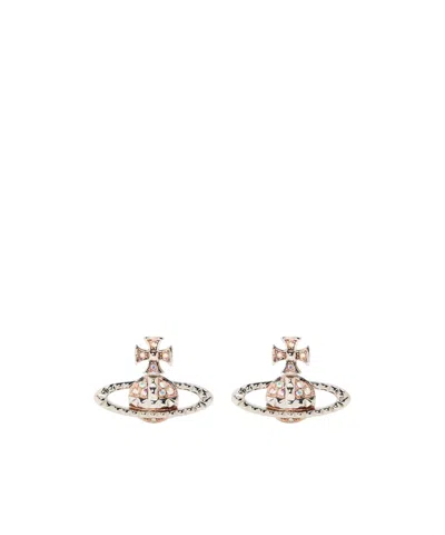 Vivienne Westwood Mayfair Bas Relief Earrings In Gold