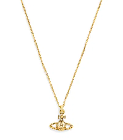 Vivienne Westwood Mayfair Bas Relief Pendant Necklace In Gold