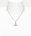 Vivienne Westwood Mayfair Bas Relief Pendant Silver Preciosa Crystals Women In Silver