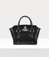 Vivienne Westwood Logo-plaque Tote Bag In Black