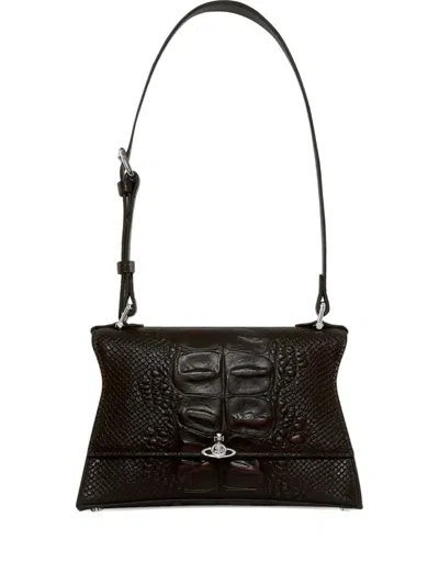 Vivienne Westwood Medium Bianca Shoulder Bag In Black