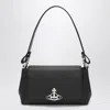 Vivienne Westwood Medium Hazel Shoulder Bag In Black