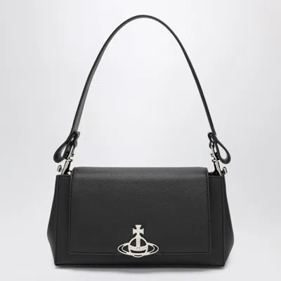 Vivienne Westwood Medium Hazel Shoulder Bag In Black