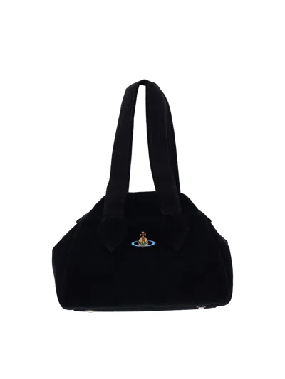 Vivienne Westwood Medium Handbag Archive Yasmine In Black