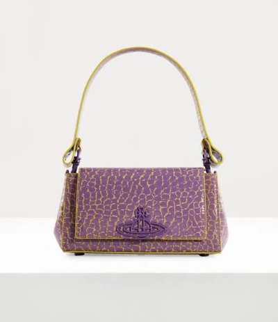 Vivienne Westwood Medium Handbag In Lilac-yellow
