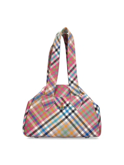 Vivienne Westwood Medium Handbag "yasmine Archive" In Multi