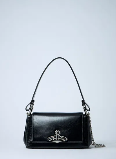 Vivienne Westwood Medium Hazel Handbag In Black