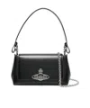 Vivienne Westwood Medium Hazel Shoulder Bag In Black