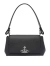 Vivienne Westwood Medium Hazel Shoulder Bag In Black
