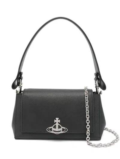 Vivienne Westwood Medium Hazel Tote Bag In Black