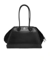 Vivienne Westwood Medium Shirley Curved Top-handle Tote Bag In Black