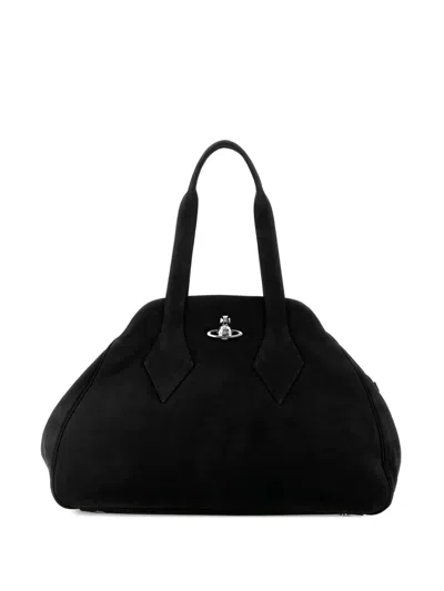 Vivienne Westwood Medium Yasmine Tote Bag In Black