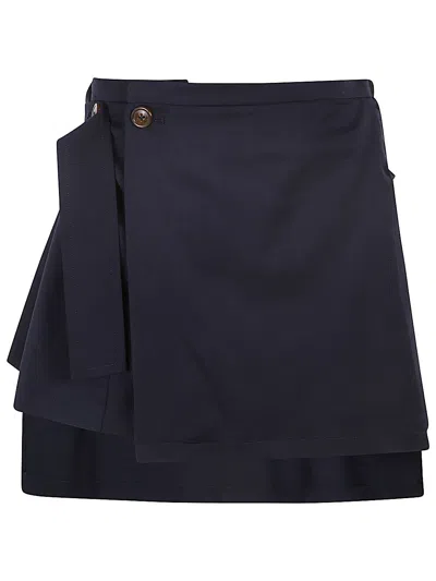 Vivienne Westwood Meghan Kilt In Navy
