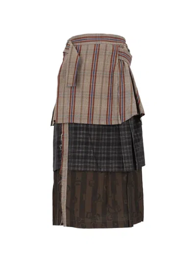 Vivienne Westwood Meghan Maxi Skirt In Multi