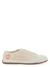 Vivienne Westwood Man Sneakers Cream Size 9 Textile Fibers In White