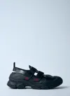 Vivienne Westwood Catch Stomper Sandal Veget Tanned Leather Black 7-41 Men In Black