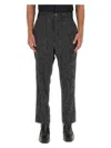 Vivienne Westwood Pinstripe Tailored Pants With High Waist In Black