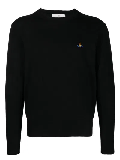 VIVIENNE WESTWOOD MEN'S JERSEY WITH LOGO