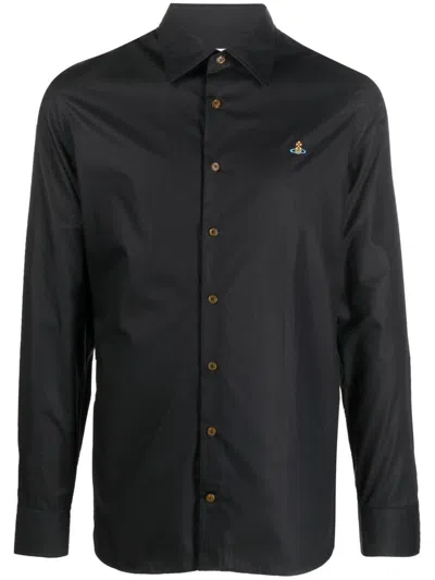 Vivienne Westwood Men's Shirts In Black