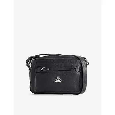 Vivienne Westwood Mens  Hannah Faux Leather Cross Body Bag
