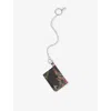 Vivienne Westwood Mens Aw25-chelsea Tartan Check Logo Faux-leather Card Holder
