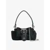 Vivienne Westwood Mens Aw25-dark Check Hazel Treasure Wool Top Handle Bag