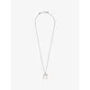Vivienne Westwood Horace Pendant Necklace In Silver