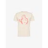 Vivienne Westwood Stencil Orb Classic T-shirt Cotton Beige Xl Unisex In Beige