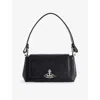 Vivienne Westwood Mens Black Hazel Medium Leather Top Handle Bag