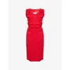 Vivienne Westwood Mens Ermine Ginnie Amber Draped Woven Midi Dress