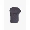 Vivienne Westwood Mens Grey Hebo Asymmetric Cotton-jersey T-shirt