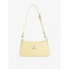 Vivienne Westwood Mens Pastel Yellow Tasha Faux-leather Shoulder Phone Bag In Yellow